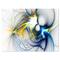 Designart - Shining Multi Colored Plasma - Abstract Wall Art Canvas
